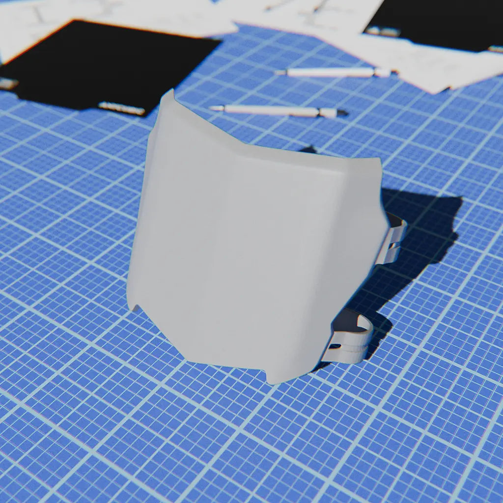 Front Number Plate - Universal