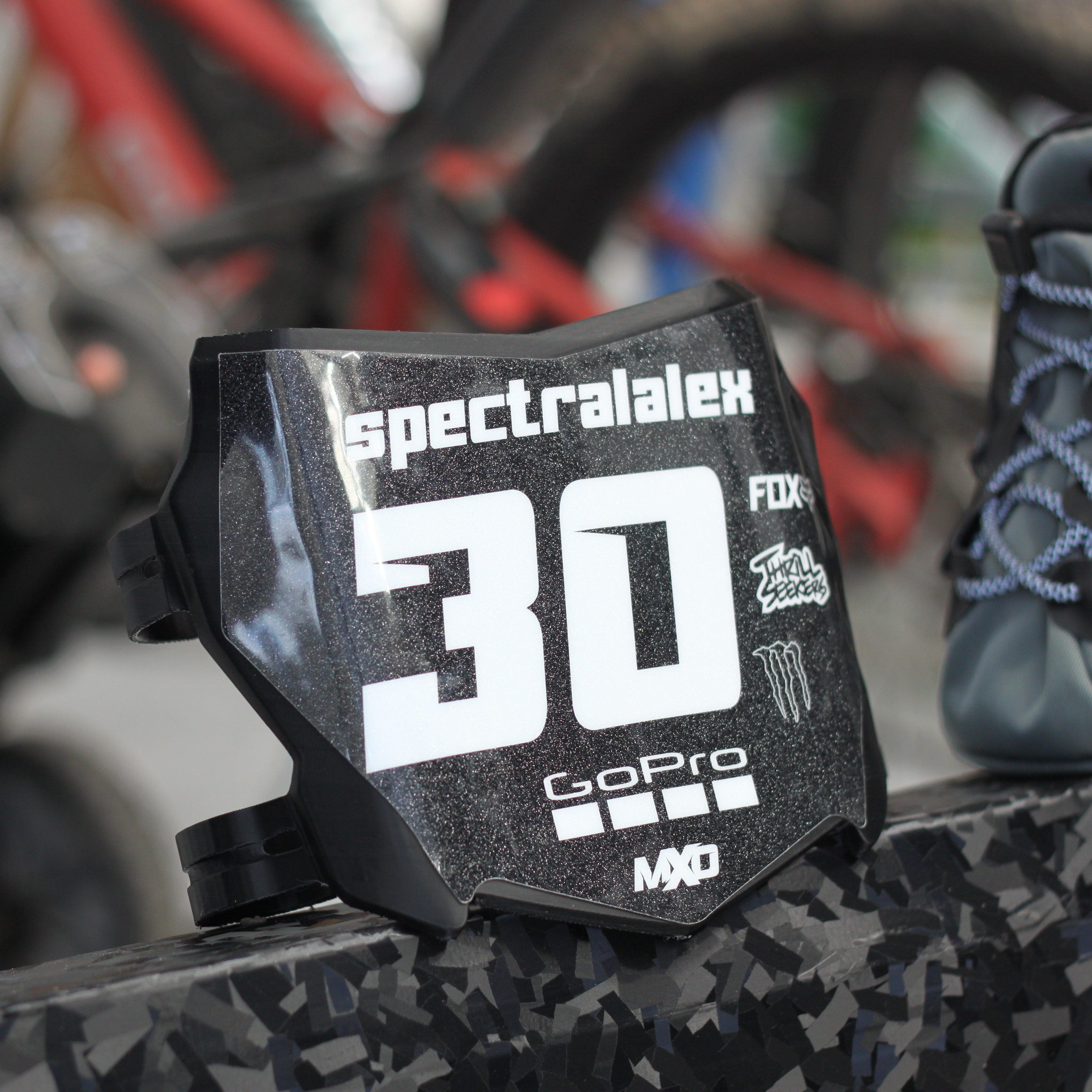 Front Number Plate - Universal